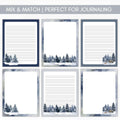 printable journal paper writing paper set